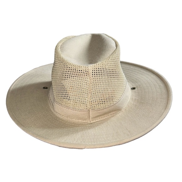 Henschel Hat Co. Khaki Safari Hat Size Medium - Picture 7 of 7